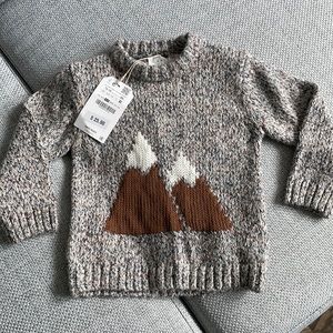 NWT - Zara Baby - Boys Knit Sweater - 12-18mo